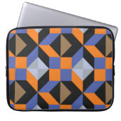 Vintager abstrakter Hintergrund Laptopschutzhülle (Vorderseite)