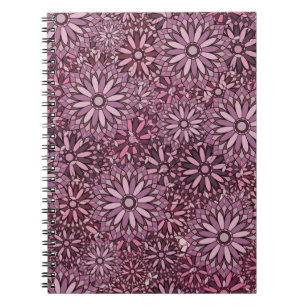 Vintager abstrakter Hintergrund. Mandala Stil. nah Notizblock