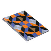 Vintager abstrakter Hintergrund Notizblock (Rechte Seite)