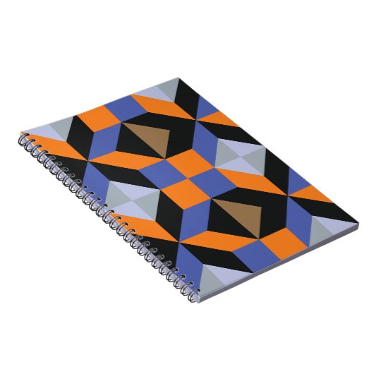 Vintager abstrakter Hintergrund Notizblock (Rechte Seite)