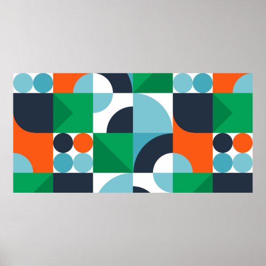 Vintager abstrakter Hintergrund Poster (Vorne)