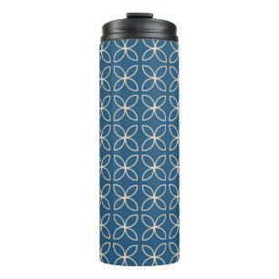 Vintager abstrakter Hintergrund. Tapete Thermosbecher