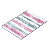 Vintager abstrakter Hintergrund Vintag Notizblock (Linke Seite)