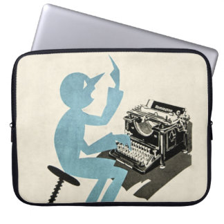 Vintager abstrakter laptopschutzhülle