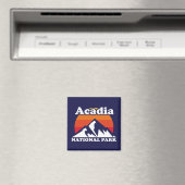 Vintager Acadia-Nationalpark Magnet (In Situ (Geschirrspüler))