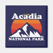 Vintager Acadia-Nationalpark Magnet (Vorne)