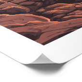 Vintager Acadia-Nationalpark Poster (Ecke)