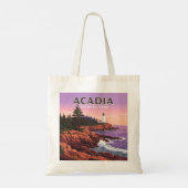 Vintager Acadia-Nationalpark Tragetasche (Rückseite)