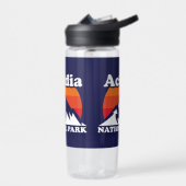 Vintager Acadia-Nationalpark Trinkflasche (Links)