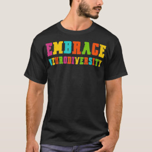 Vintager ADHD Autismus ASD Embrase Neurovielfalt T-Shirt
