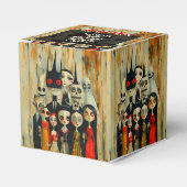 Vintager Adult Cocktail Party Halloween Geschenkschachtel (Vorderseite)