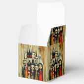 Vintager Adult Cocktail Party Halloween Geschenkschachtel (Geöffnet)