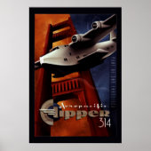 Vintager Aero PazifikClipper 314 Poster (Vorne)
