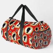 Vintager afrikanischer Cameo Duffle Bag (Rechte Ecke)
