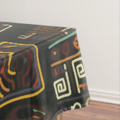 Vintager Afrikanischer Doodle Tischdecke (Beispiel)