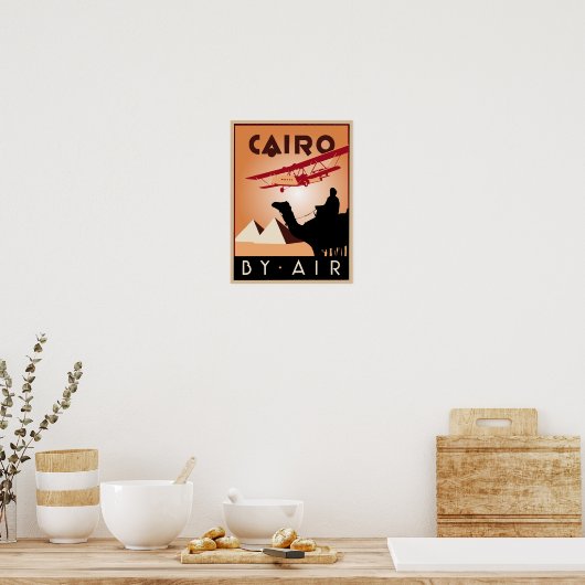 Vintager ägyptischer Reiseart Deko (Küche)