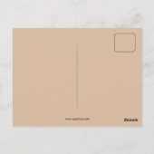 Vintager ägyptischer Reiseart Deko Postkarte (Rückseite)