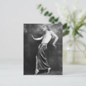 Vintager Ägyptischer Sklavenjunge Postkarte (Stehend Vorderseite)