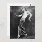 Vintager Ägyptischer Sklavenjunge Postkarte (Vorne/Hinten)