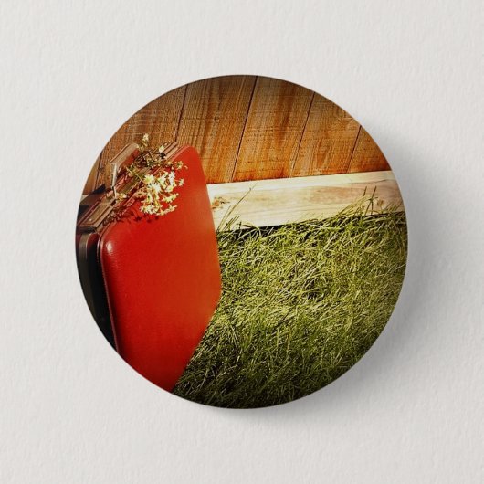 Vintager Aktenkoffer Button (Vorderseite)