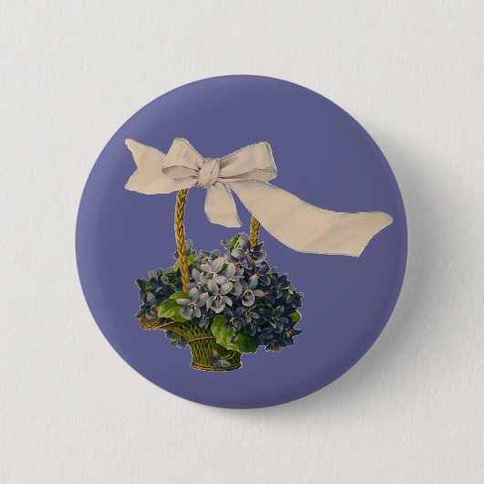 Vintager Aktionskorb für Violetten Button (Vorderseite)