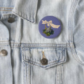 Vintager Aktionskorb für Violetten Button (Beispiel)