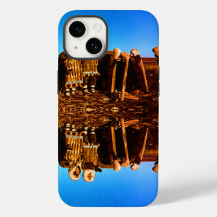 Vintager Alaska Fur verkleidet eskimo arktischer S Case-Mate iPhone 14 Hülle