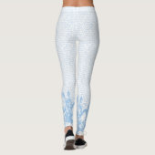 Vintager Alignment-Text und Border Light Leggings (Rückseite)