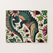 Vintager Alligator Puzzle (Horizontal)