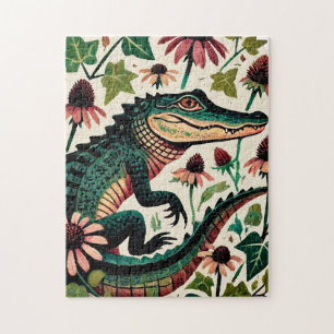 Vintager Alligator Puzzle