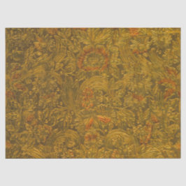 Vintager Allover mit Blumenmuster Seidenpapier