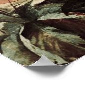 Vintager Alphonse Mucha Geist des Frühlings Poster (Ecke)