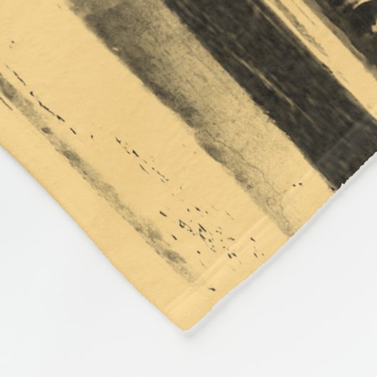 Vintager alter klassischer Auto-Scheinwerfer Fleecedecke (Ecke)