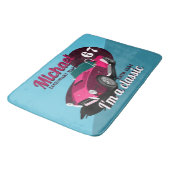 Vintager alter Name des legendären Papa Badematte (Schrägansicht)