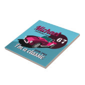 Vintager alter Name des legendären Papa Fliese (Seite)