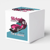 Vintager alter Name des legendären Papa Geschenkschachtel (Rückseite)