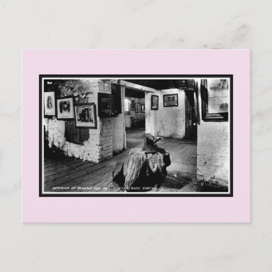 Vintager alter Schmied-Laden Gretna Green Foto Postkarte (Vorderseite)