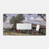 Vintager alter Straßenständer im alten Süden Schreibtischunterlage (Tastatur & Maus)