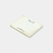 Vintager altmodischer Western Post-it Klebezettel (angewinkelt)