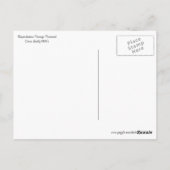 Vintager Alum Rock Park Postkarte (Rückseite)