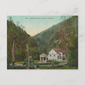Vintager Alum Rock Park Postkarte