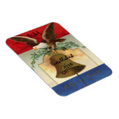 Vintager Amerikanische Unabhängigkeitstag Eagle Magnet (Rechte Seite)