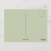 Vintager Amerikanische Unabhängigkeitstag Postkarte (Rückseite)