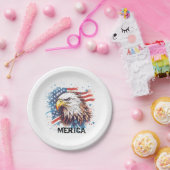 Vintager amerikanischer Adler Pappteller (Party)