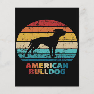 Vintager amerikanischer Bulldog Flyer