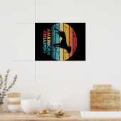 Vintager amerikanischer Bulldog Poster (Küche)