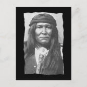 Vintager amerikanischer Cochise-Apache Postkarte (Vorderseite)