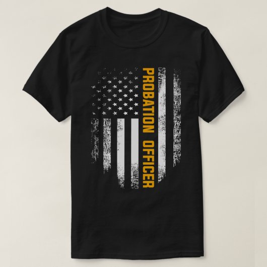 Vintager amerikanischer Flag-Probierer Gift T-Shirt (Design vorne)