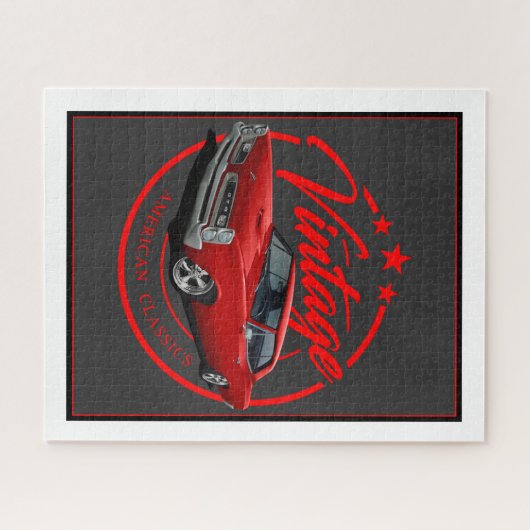 Vintager amerikanischer Klassiker GTO Puzzle (Horizontal)
