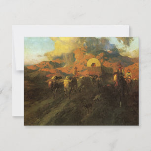 Vintager amerikanischer Westen, Overland Trail von